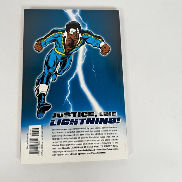 Black Lightning Volume 1 DC Comics Superheroes Science Fiction Graphic Novel PB - Picture 2 of 8